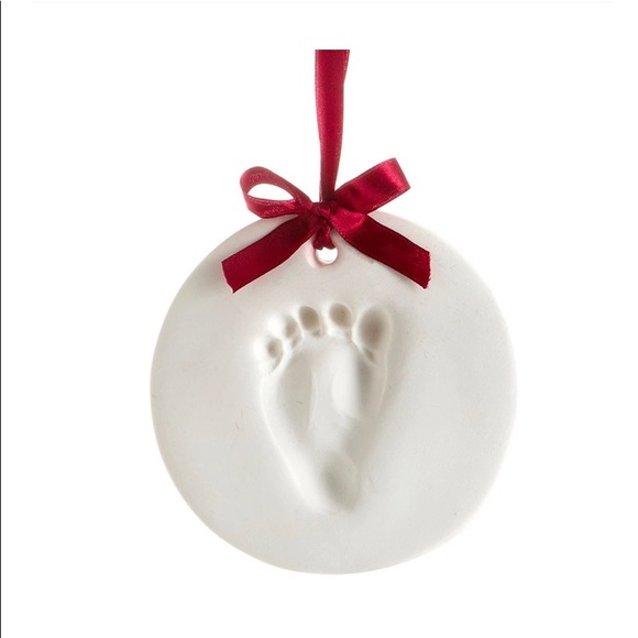 Pearhead Babyprints DIY Clay Ornament Kit Babys First Christmas Holiday Keepsake - Picture 2 of 7